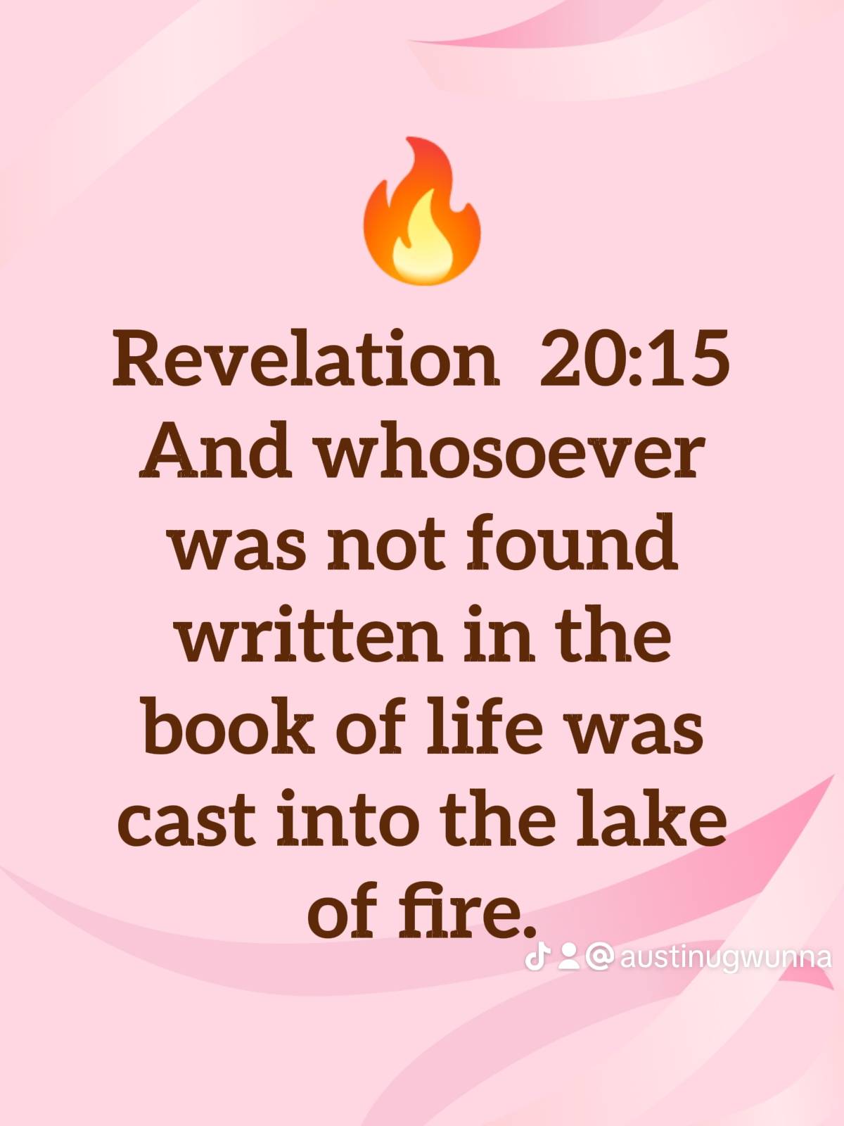 Post by PASTOR AUSTINE