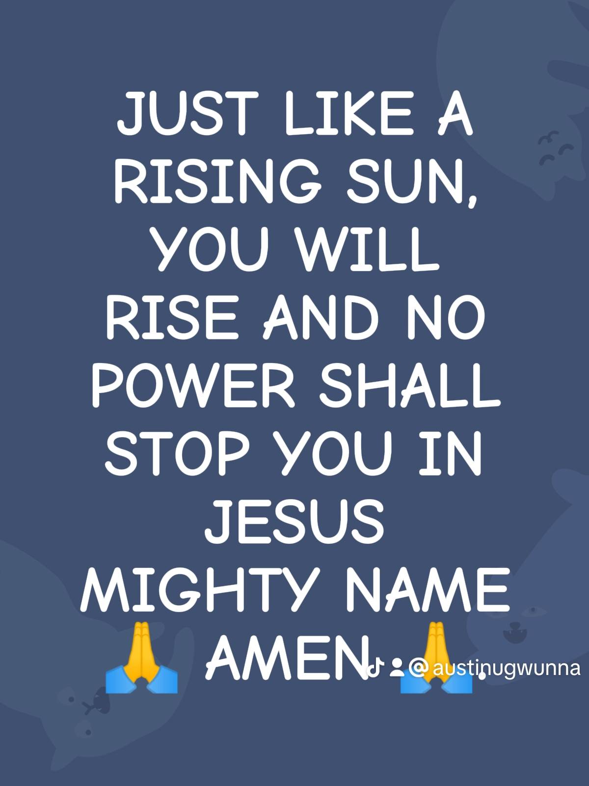 Post by PASTOR AUSTINE