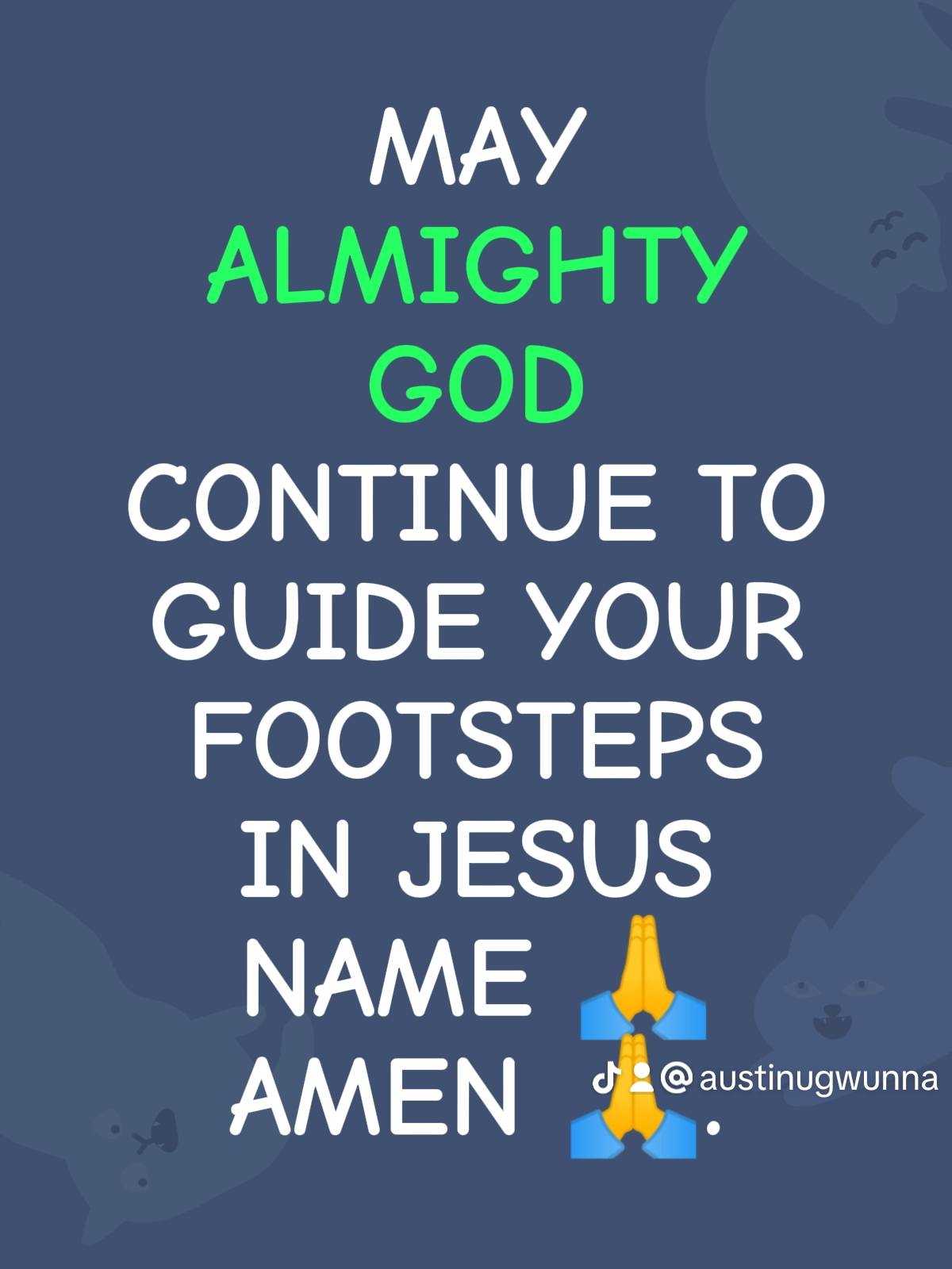 Post by PASTOR AUSTINE