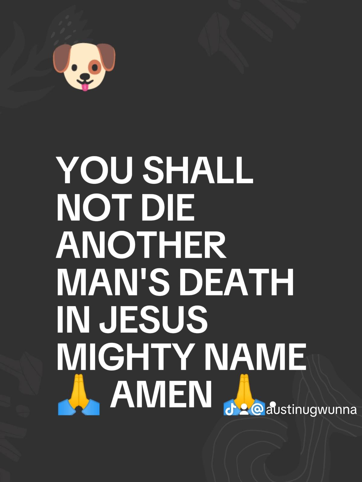 Post by PASTOR AUSTINE