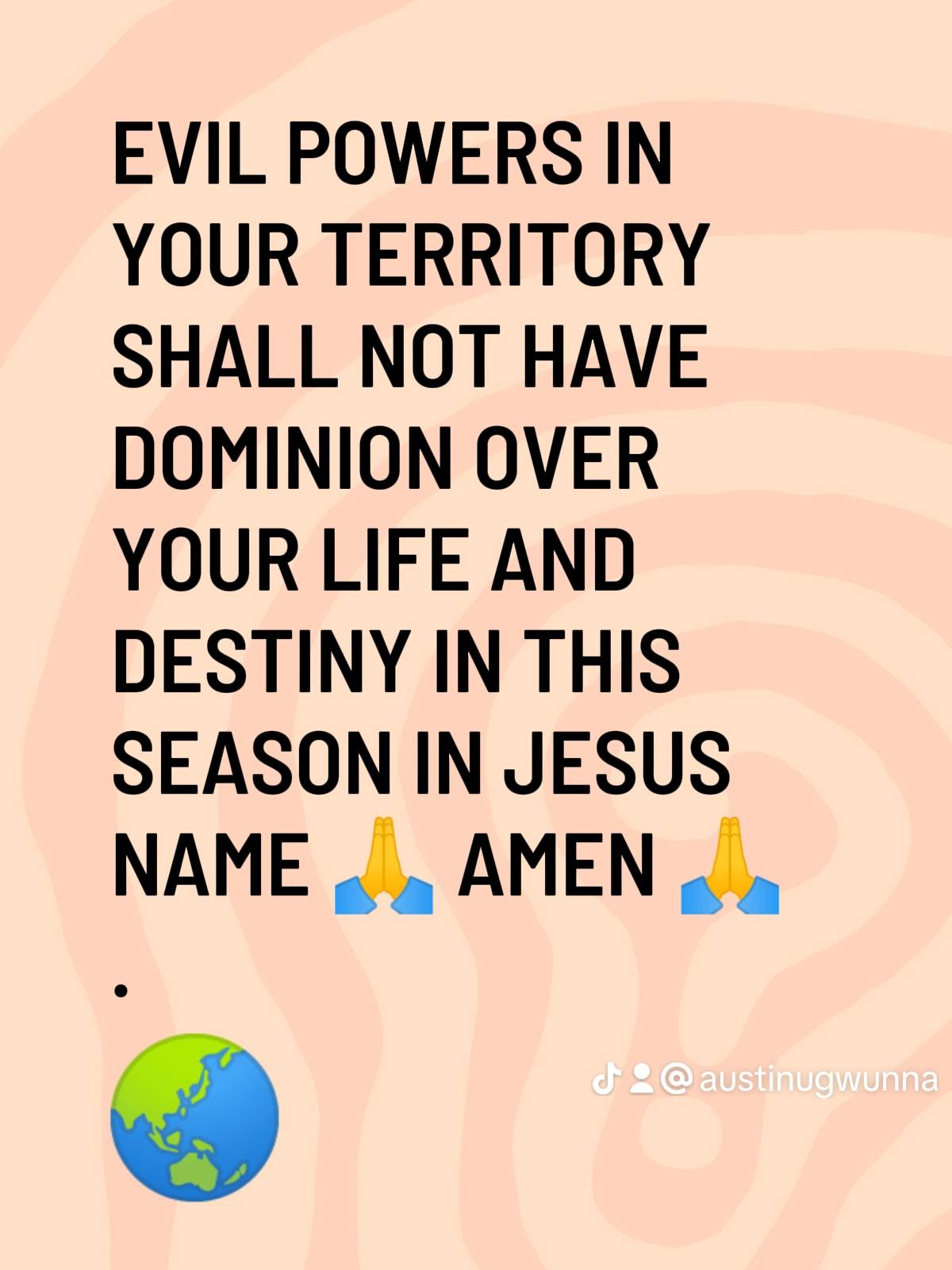 Post by PASTOR AUSTINE