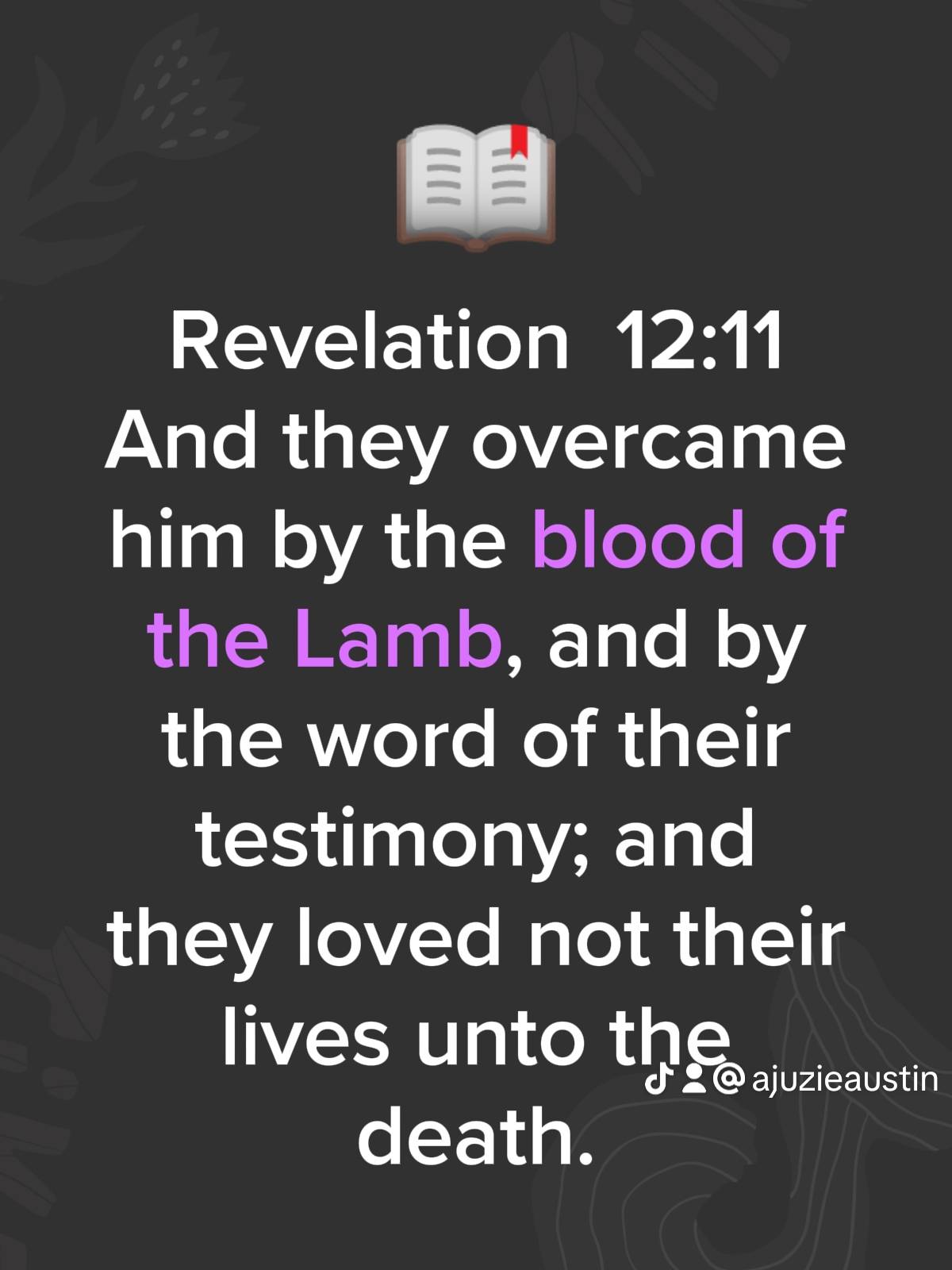 Post by PASTOR AUSTINE