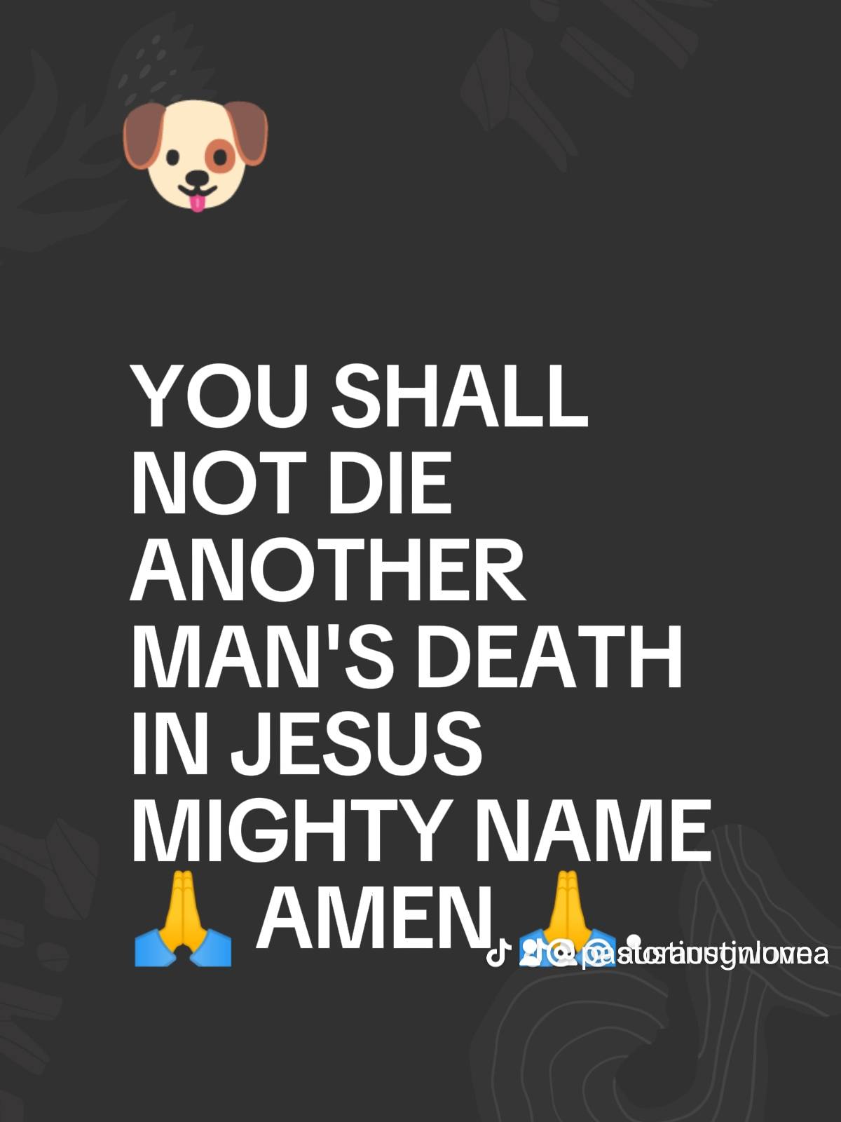 Post by PASTOR AUSTINE