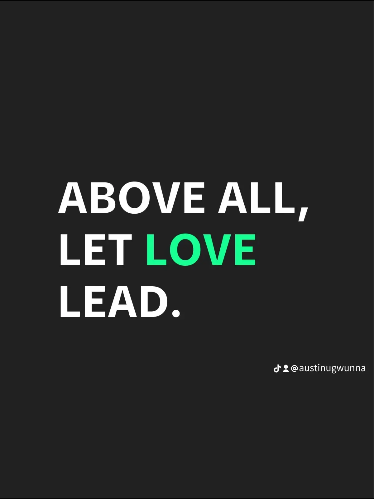 Post by PASTOR AUSTINE