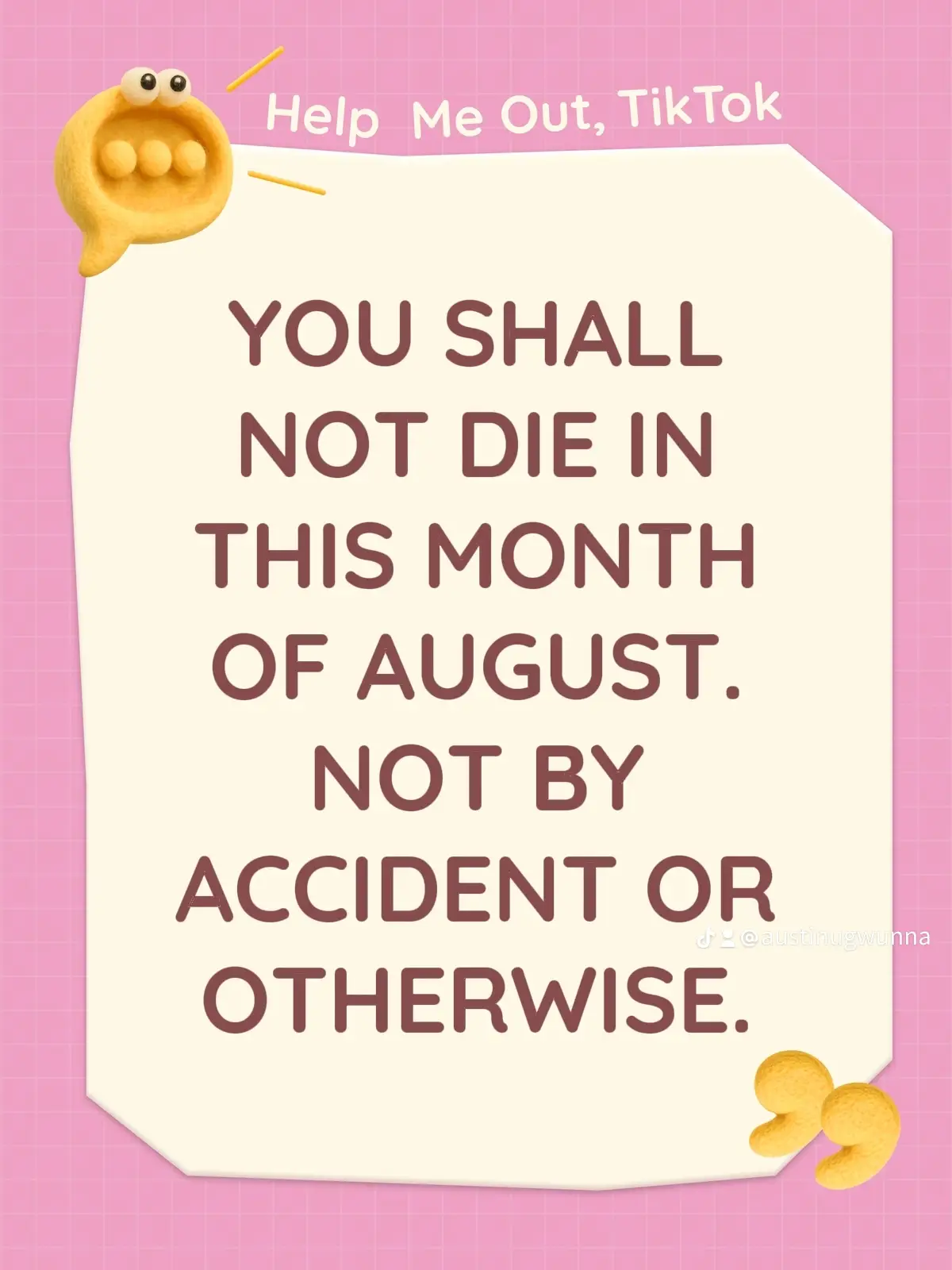 Post by PASTOR AUSTINE