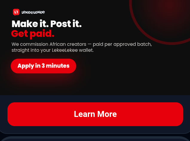 ๐จ Something Big Is Coming To Lekeelekee Creators, Better Than The Previous Announced Commission. St...
