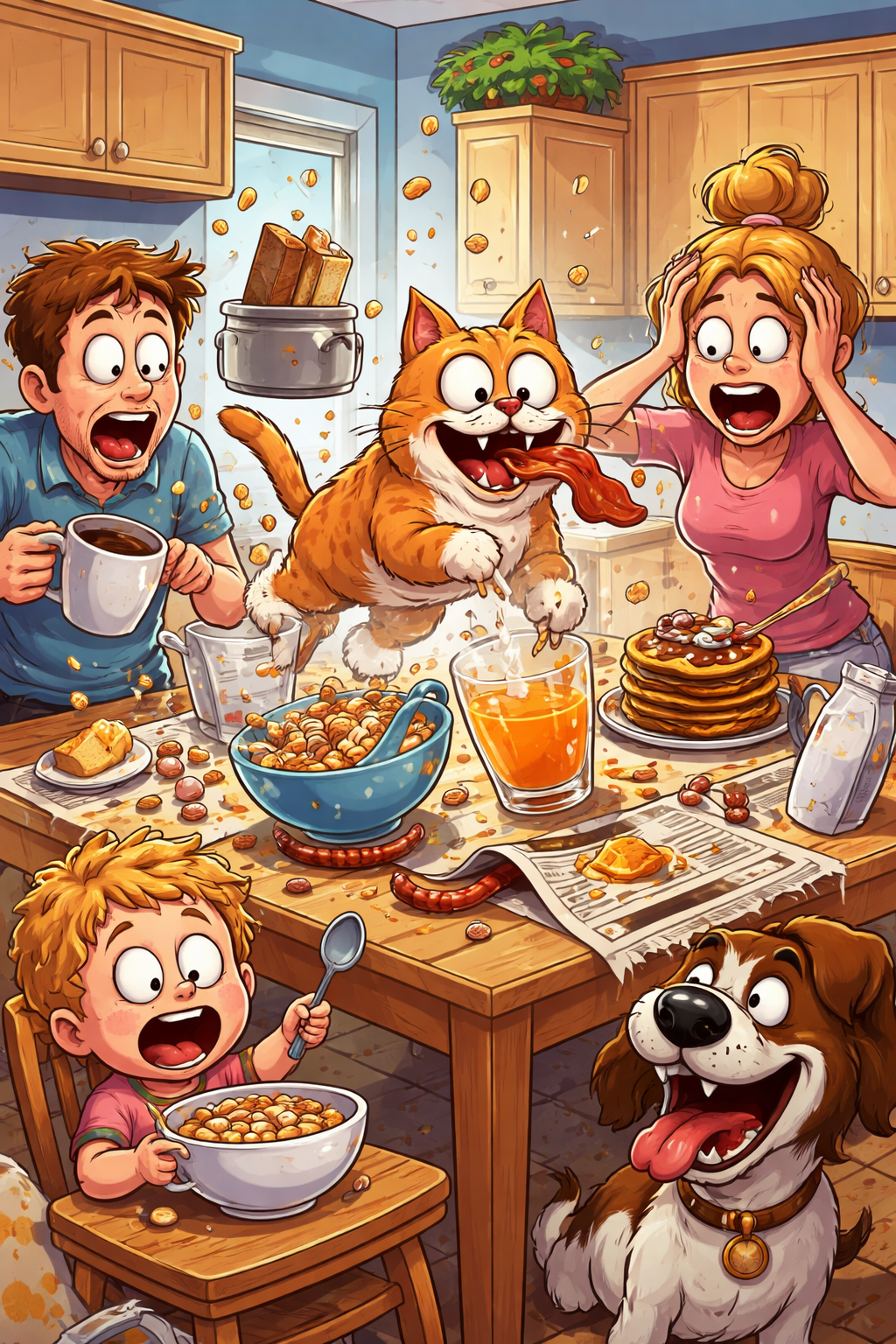 ππ³ When Breakfast Turns to Chaos!
Ever had one of those mornings where everything just goes⦠wrong...