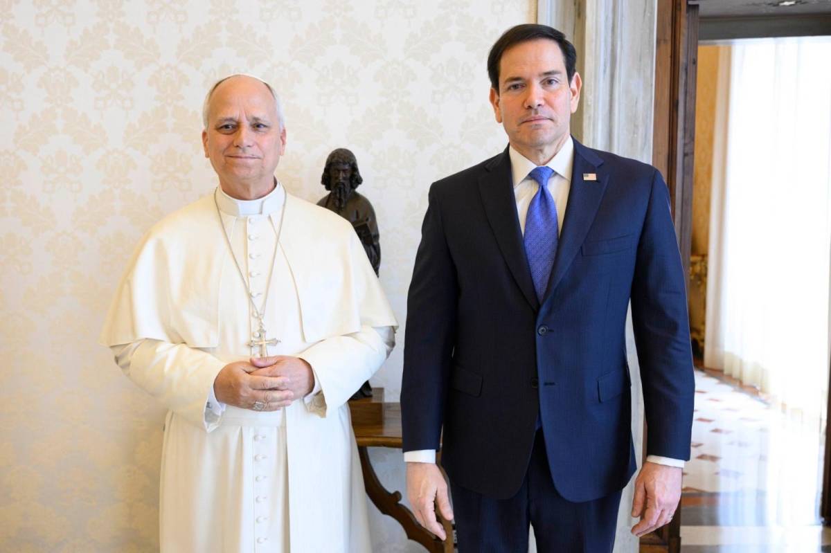 Pope Leo received Marco Rubio, US Secretary of State, in the Vatican this morning.
-Courtesy of the...