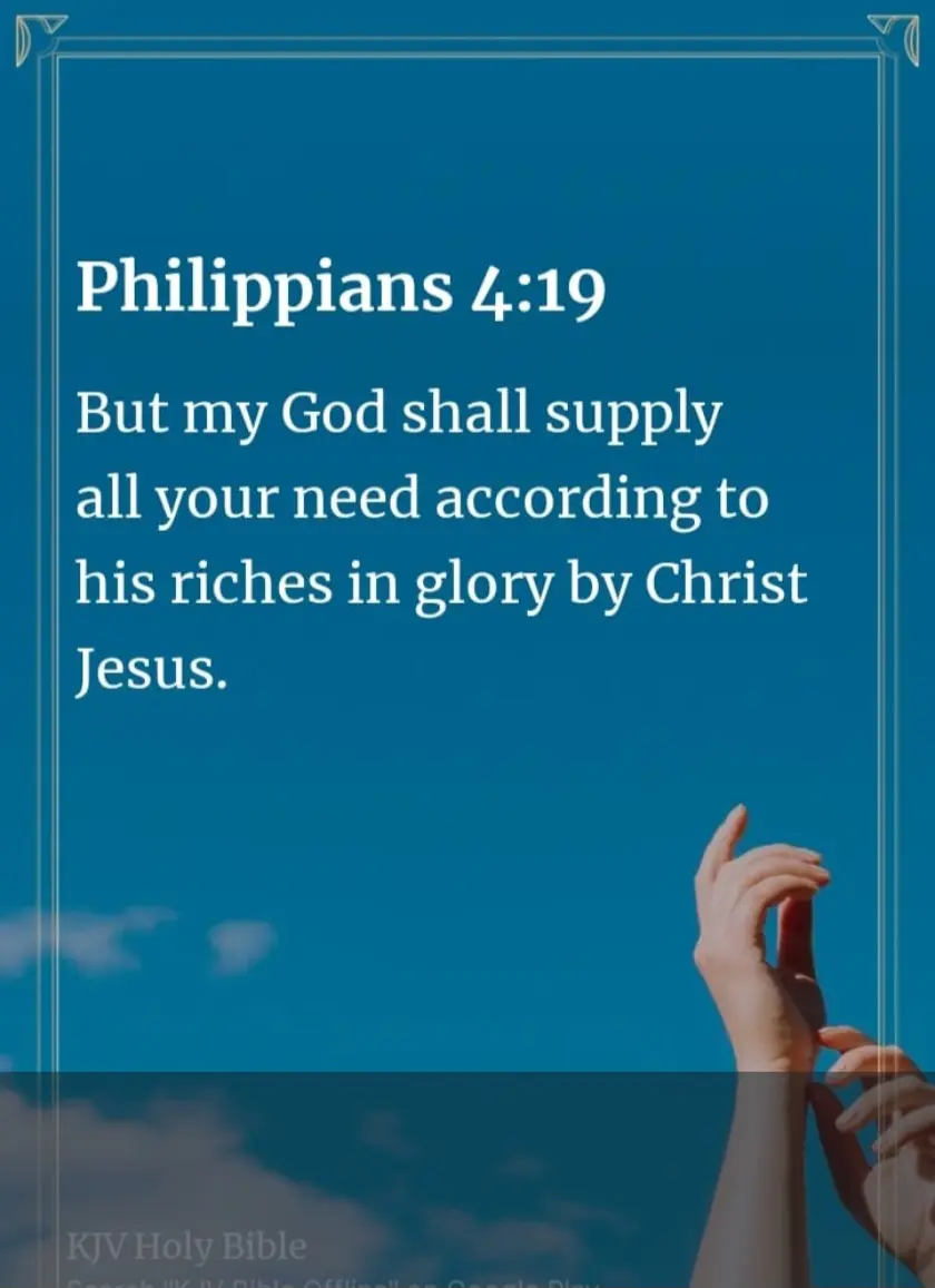 Trusting that every single need is already taking care of by papa God. Good morning, peeps! β¨οΈ π...