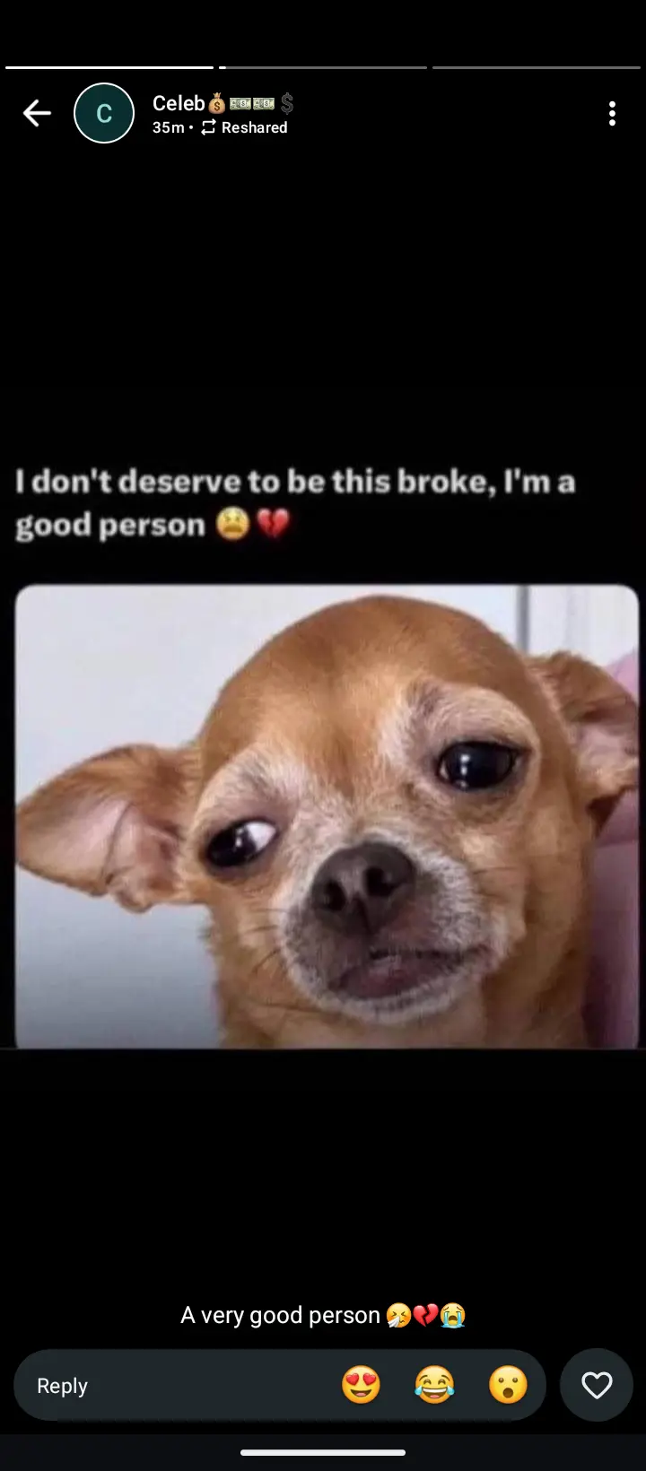 I'm a very nice person na ๐คฃ๐คฃ๐คฃ๐๐ญ