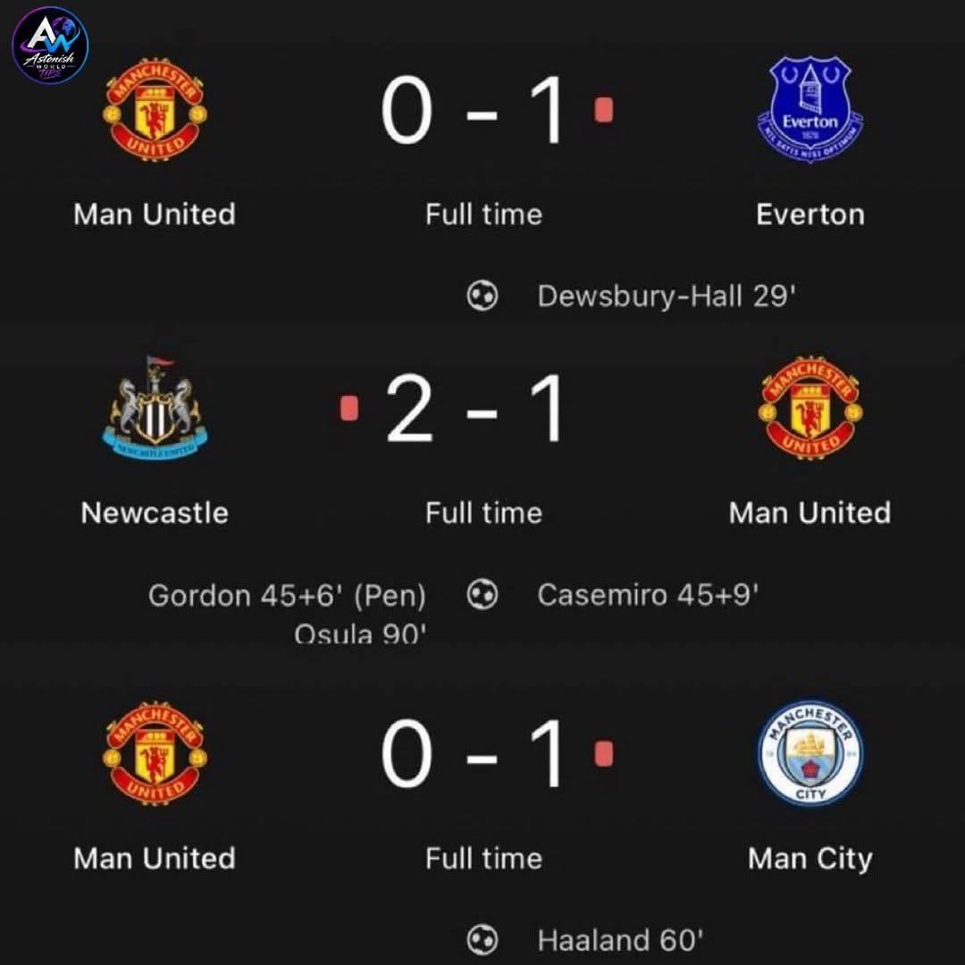 Manchester United are the only Premier League club to pull this and they even did a hattrick ๐ญ๐ญ...