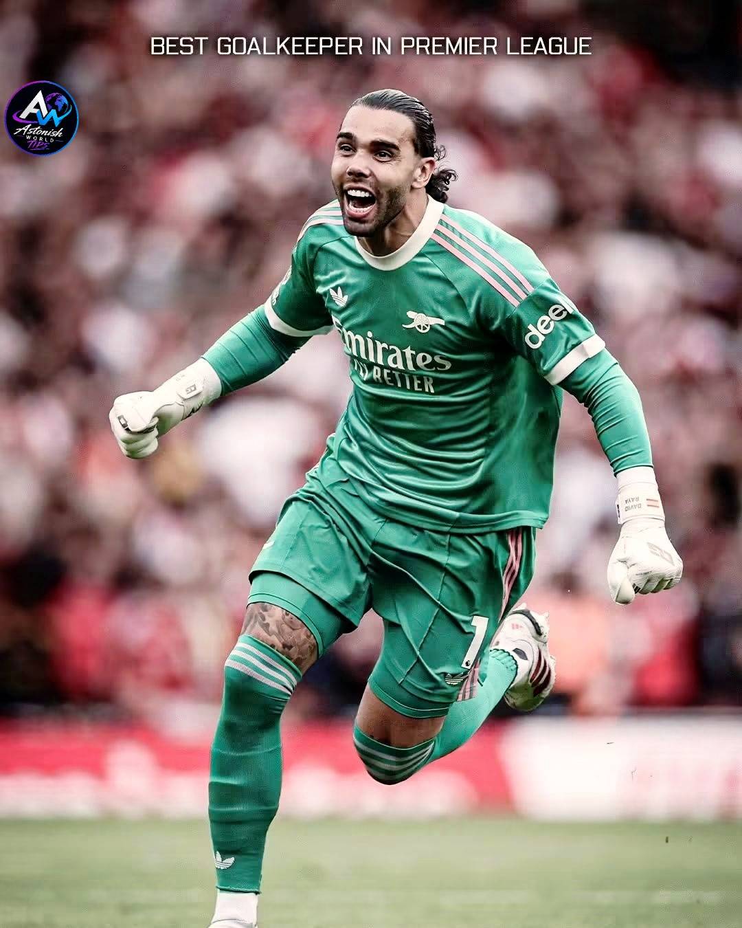 Raya has won the award for the best goalkeeper in the Premier League three years in a row, and he wa...