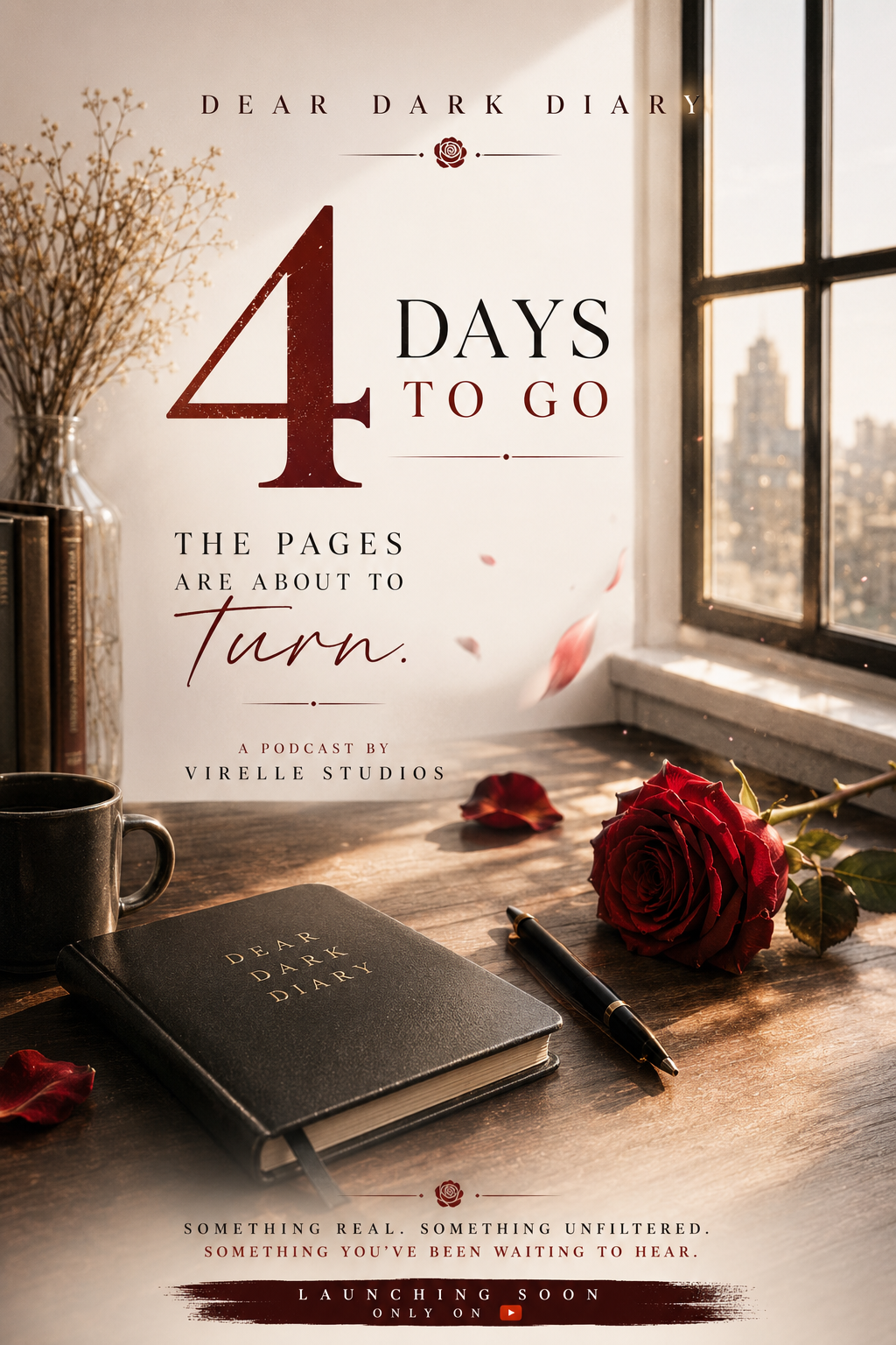 The pages are turning.
Every memory.
Every confession.
Every untold story.
What happens when the t...