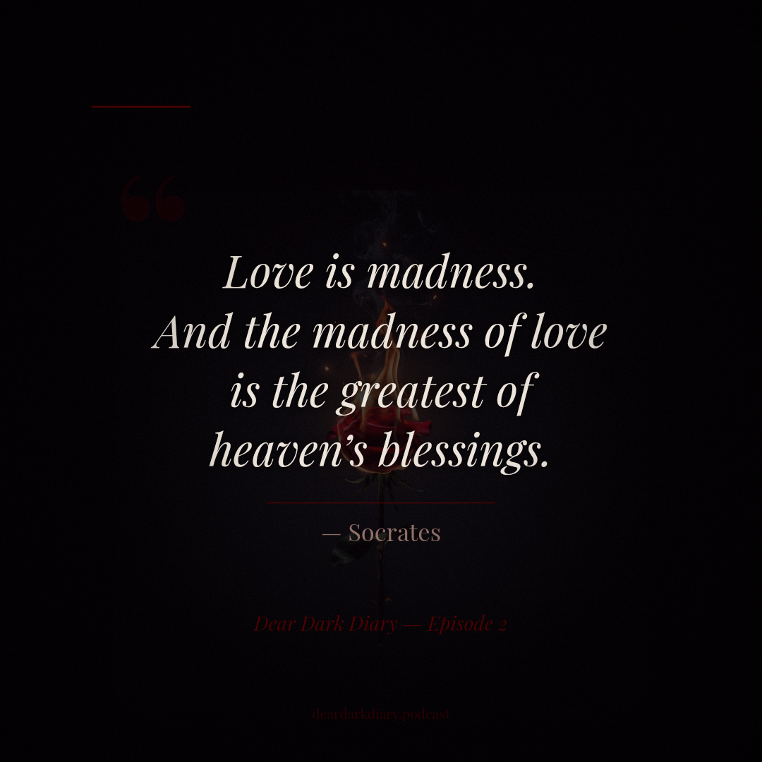 socrates knew something we keep trying to unlearn.
the madness isn't the problem.
the madness is t...