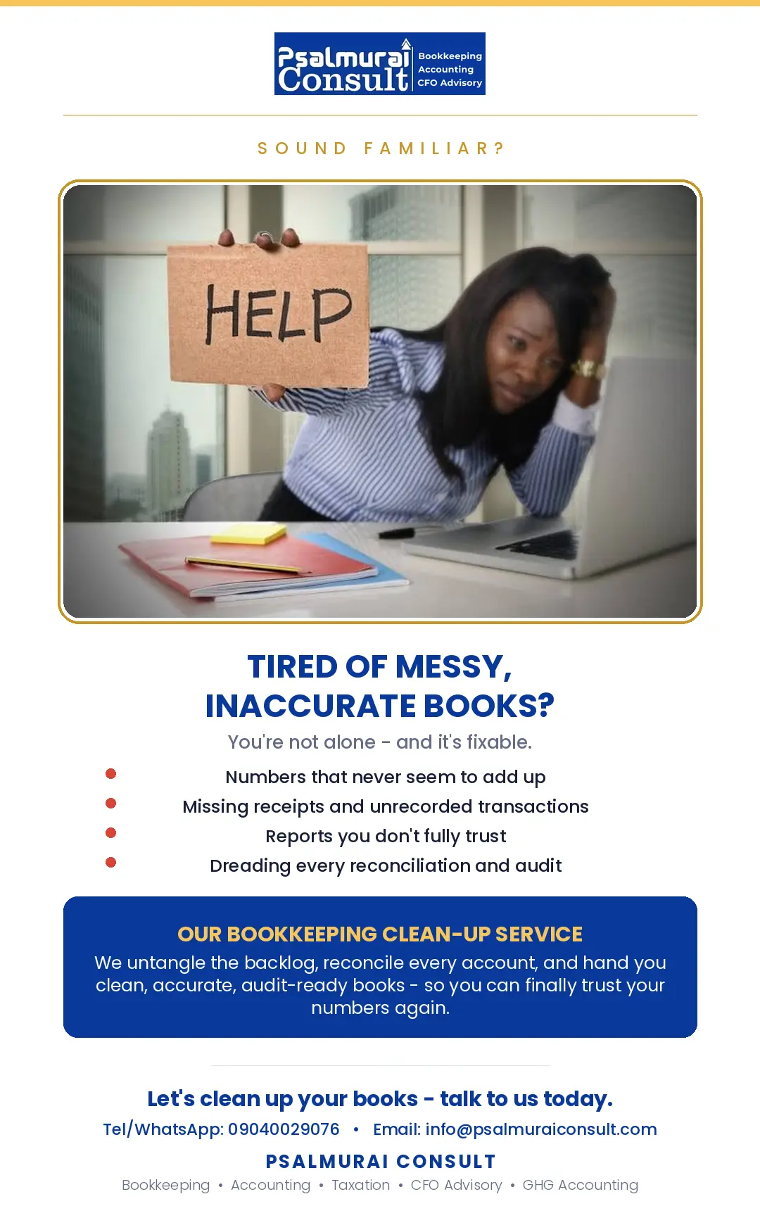 One of the challenges many businesses faces today is inaccurate financial data. 
Inaccurate financia...