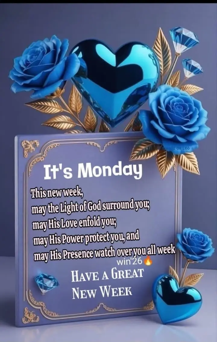 Good morning to you and Happy New Week! The last Monday in the month of September 2026. It will be a...