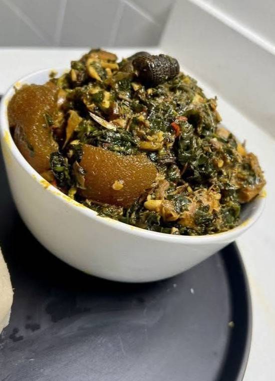 Which swallow will you prefer? 
Me: Akpu (fufu)😋