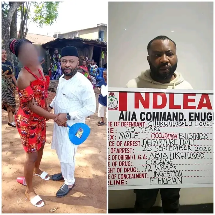 Man Excretes 72 Wraps Of Cɔcəine At Enugu Airport Weeks After His Wedding, Claims He Ventured Into Ɗ...