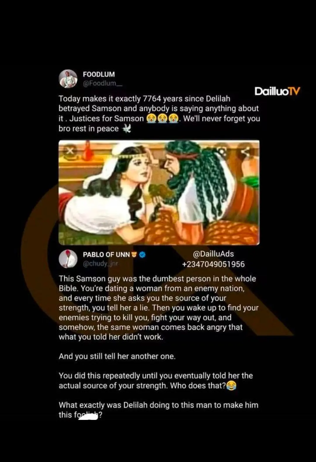 Omo the story long😹😹