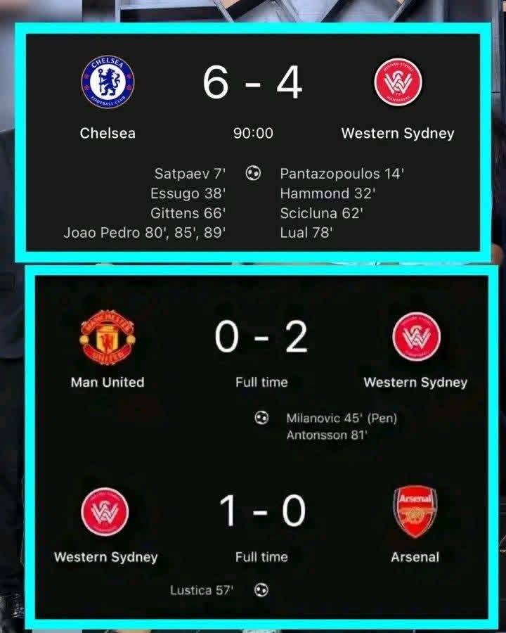 🚨Beating western Sydney Wanderers is not for everybody ooh , RESULTS is out now check yours 🤣🤣🤣...