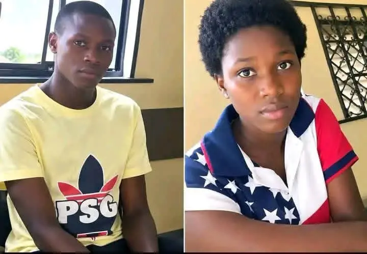 This 21 year old man identified as Tosin Lamidi burgled the apartment of this lady, Gift Nseobong at...