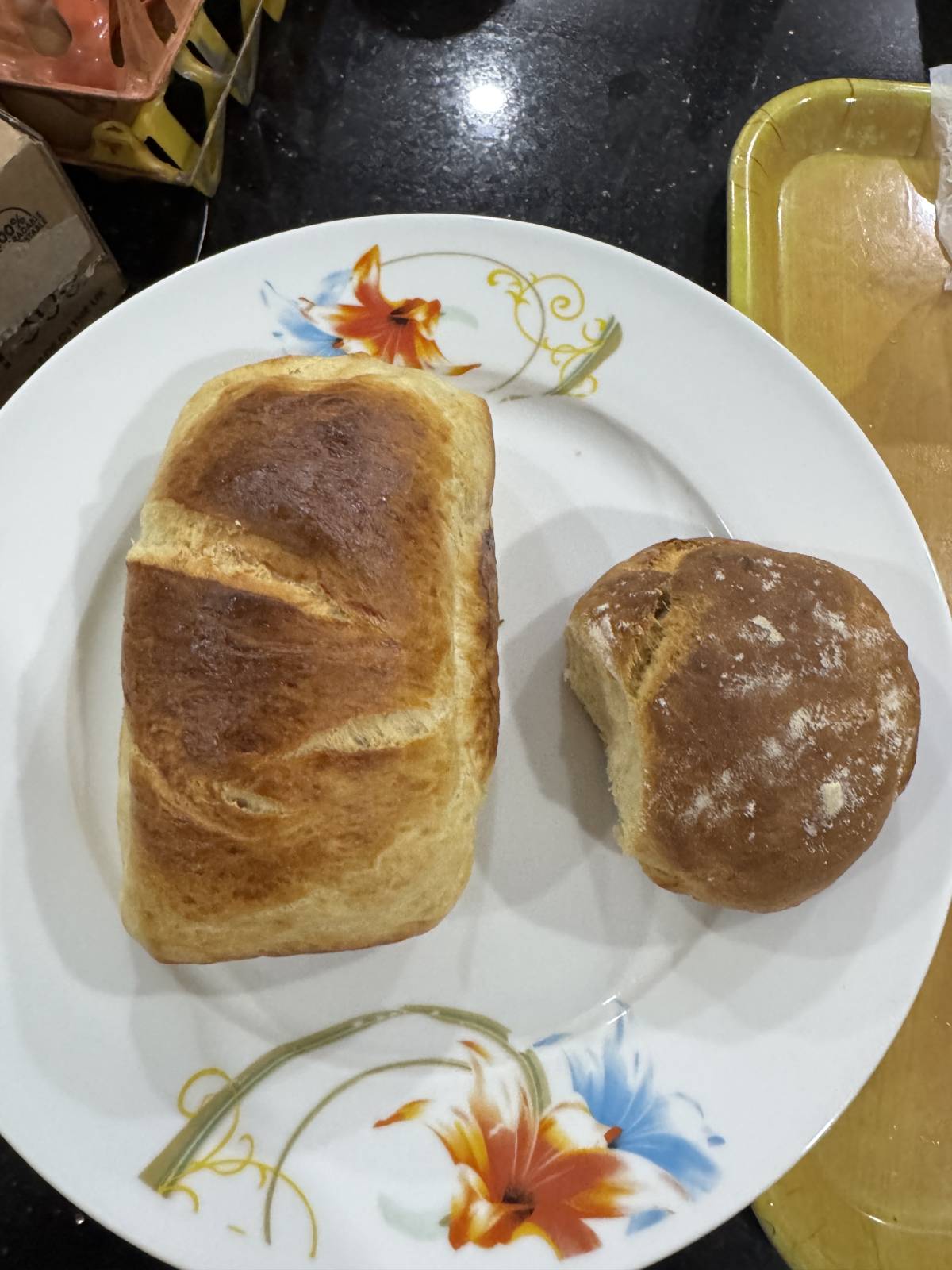Baked my first home made bread.