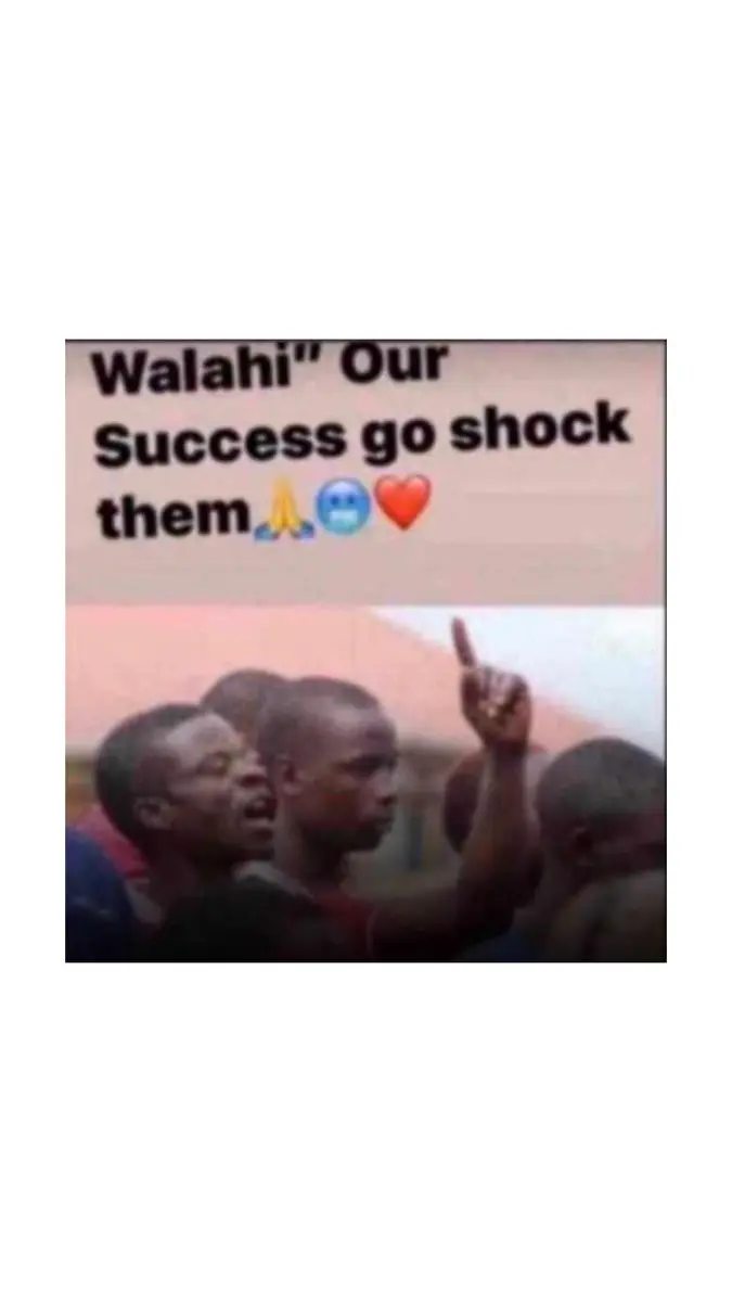 Our success will shock them all