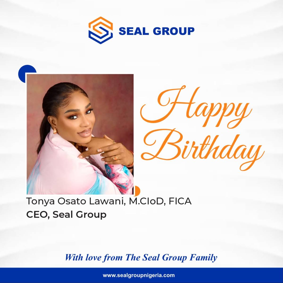 Happy Birthday, Ma'am @Tonya Osato Lawani.
On this special day, I pray that the Lord continues to be...