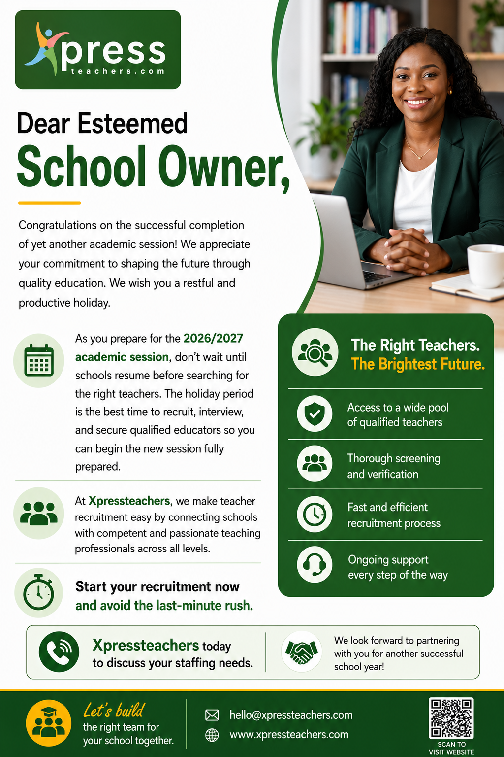 The best teachers don't wait—they prepare. So should you.
As you plan for the 2026/2027 academic ses...
