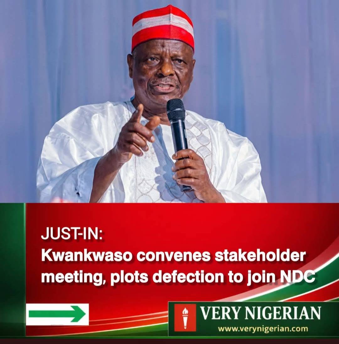 Kwankwaso convenes stakeholder meeting, finalizes move to join NDC
A major political shift appears...