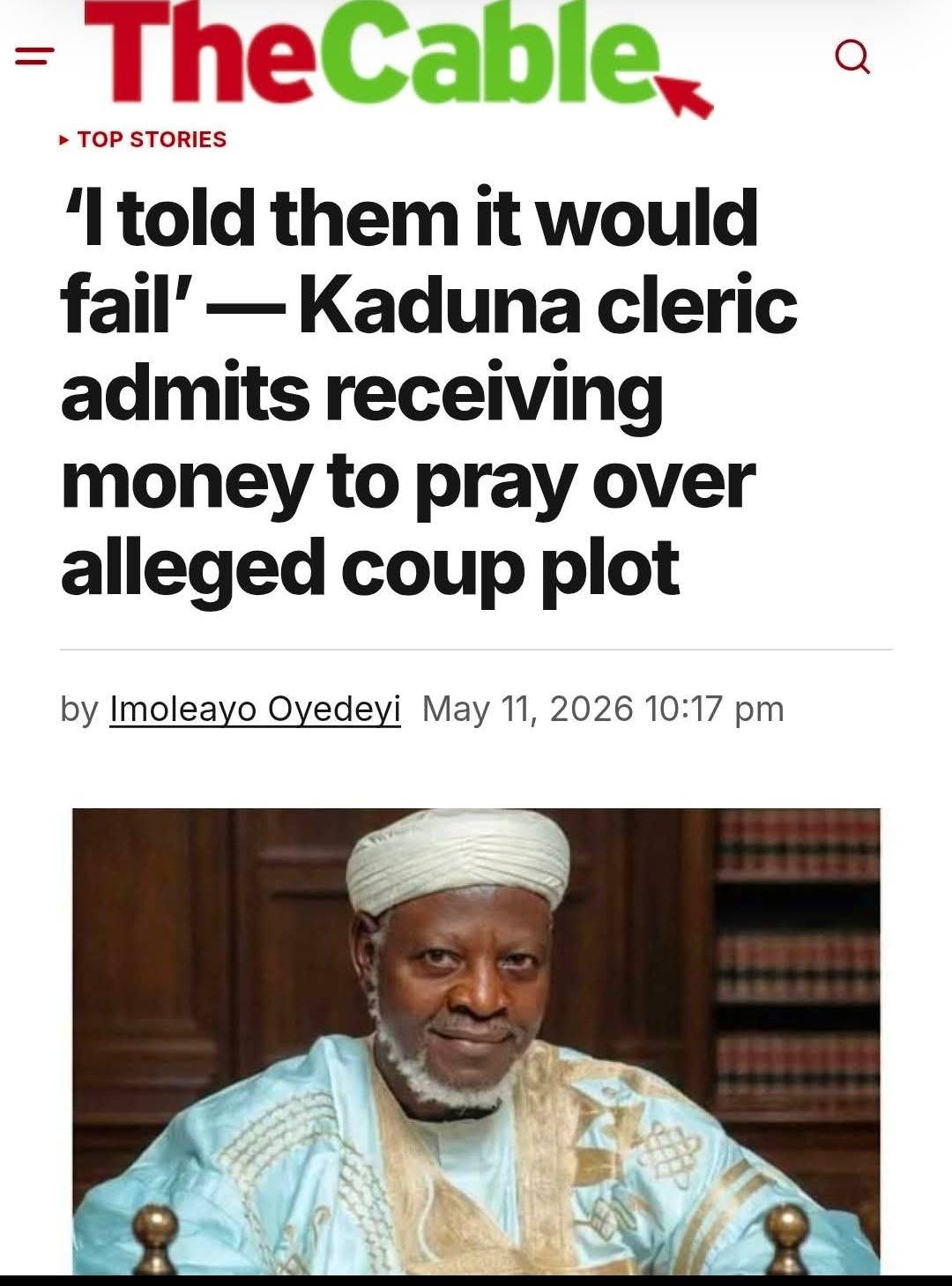 More revelation regarding the coup plot emerging.