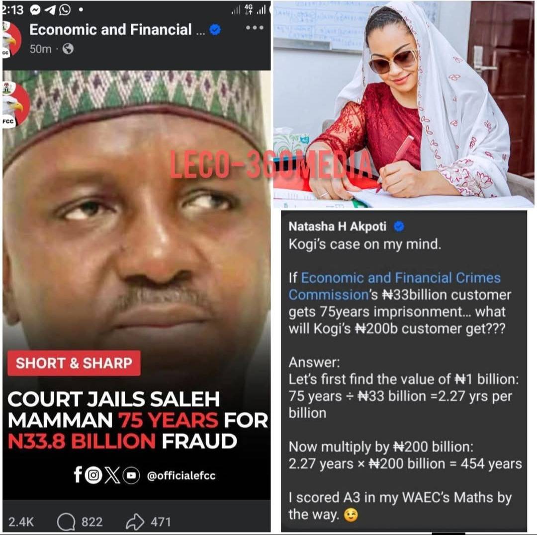 Natasha destroyed Yeye Bello.
Naija is on auto pilot‼️