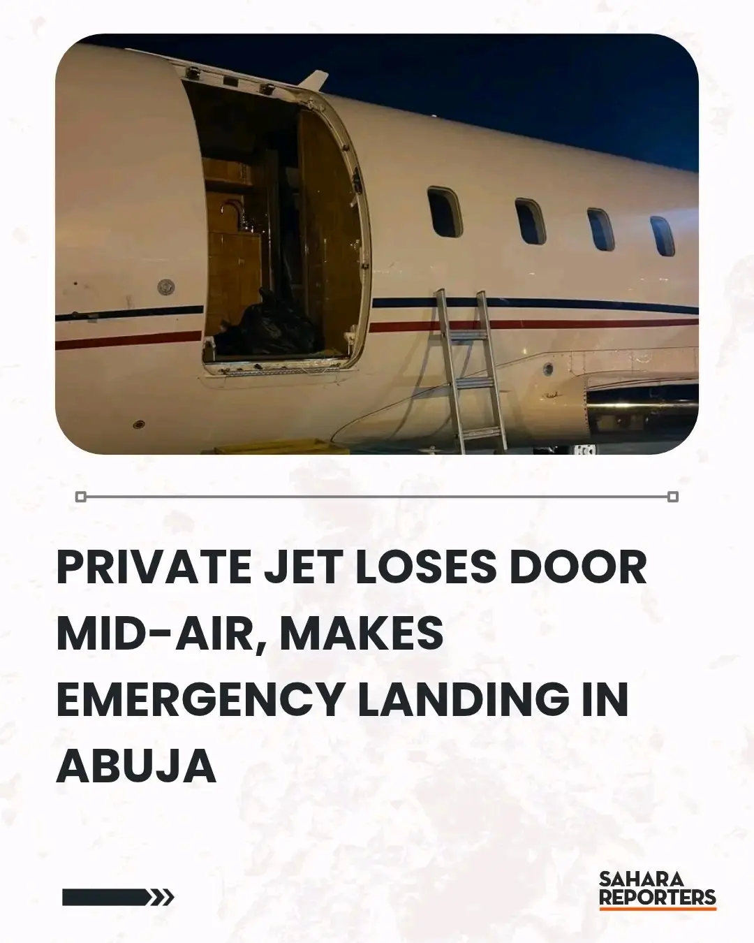 Doors don comot for air 🧐☝