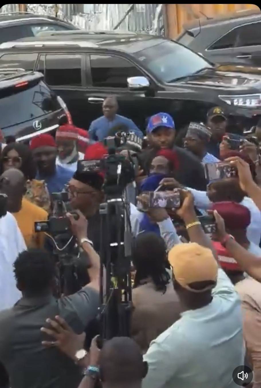 Peter Obi and Kwankwaso have arrived the event where they will declare their decision to join the ND...