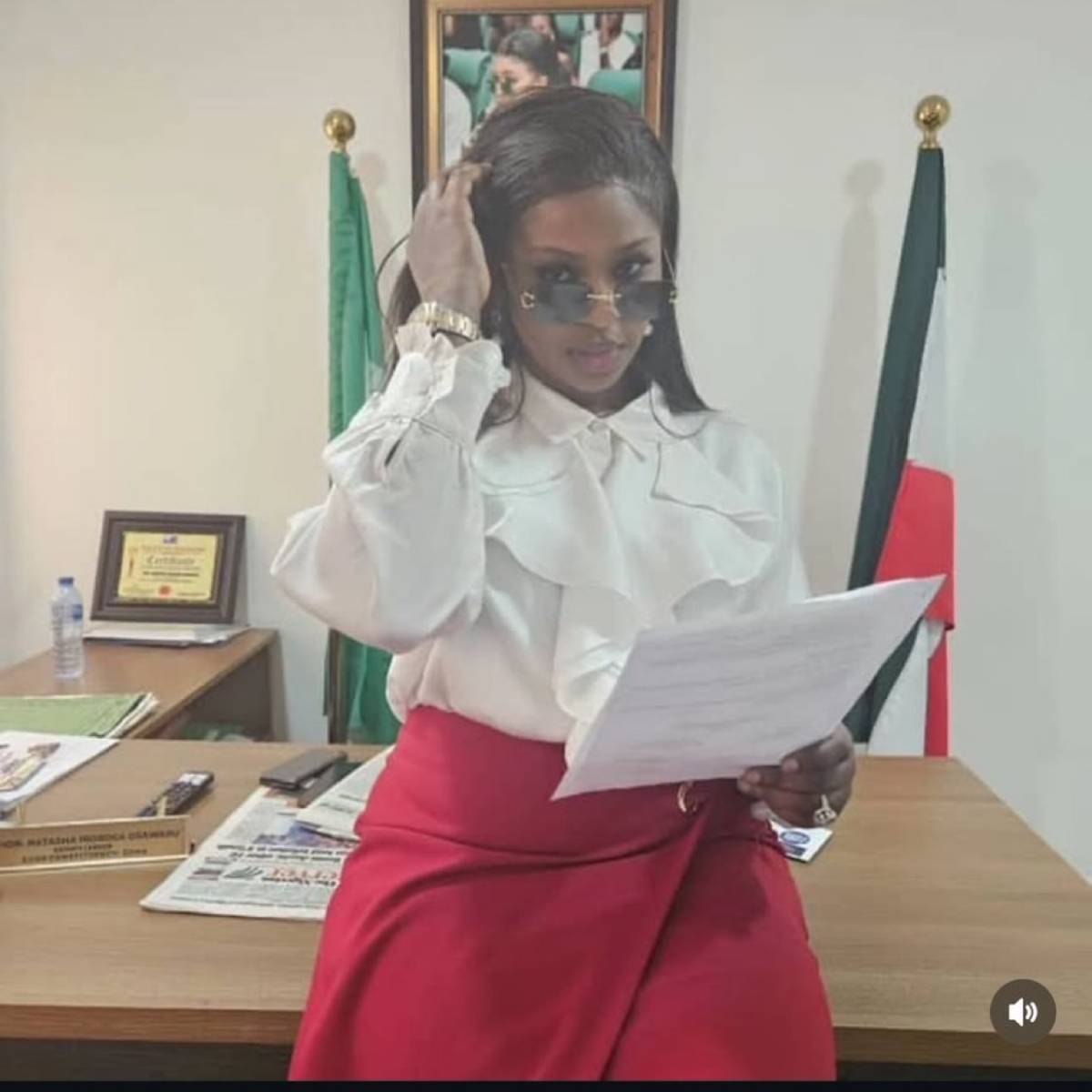 BREAKING NEWS:
2Baba Idibia’s wife, Hon. Natasha Osawaru-Idibia, the lawmaker representing Egor Con...