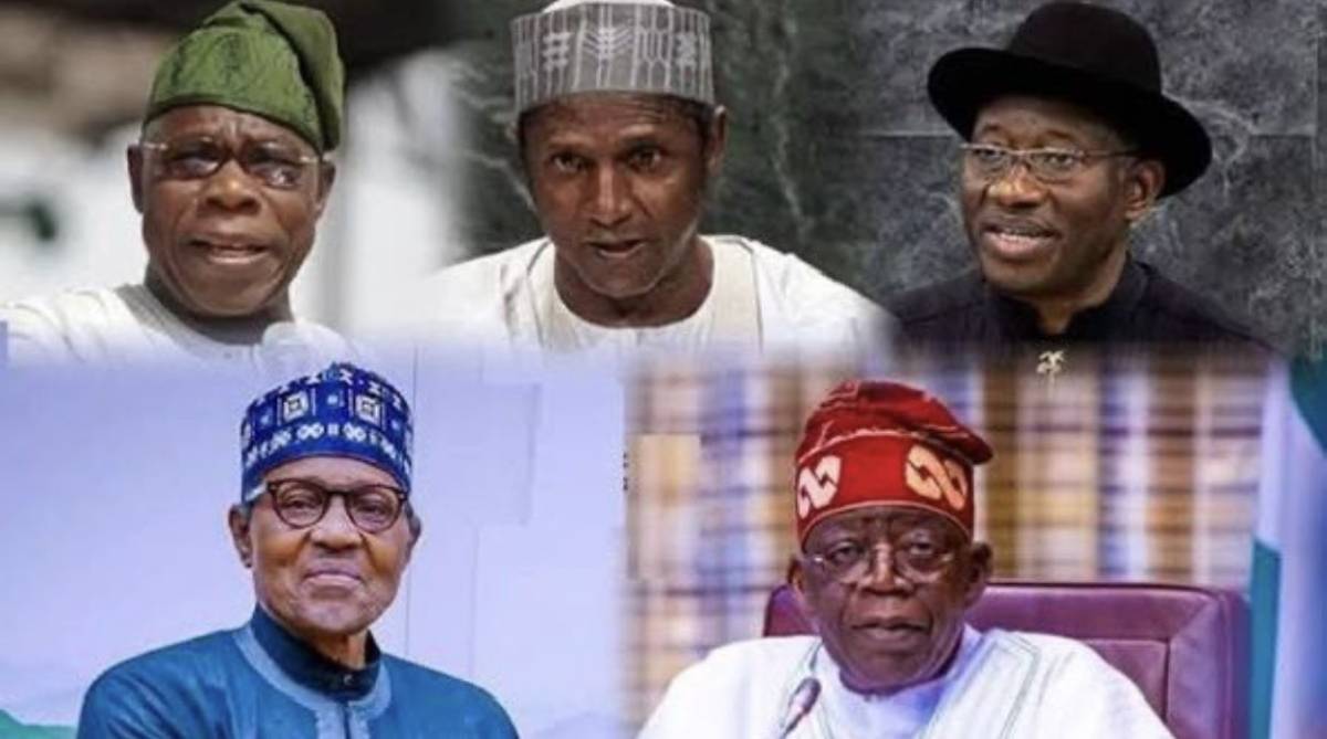 Obasanjo:
Politics ❌
Economy ✅
Corruption ❌
Rule of Law ❌
Electoral Reform ❌
Foreign Policy & D...