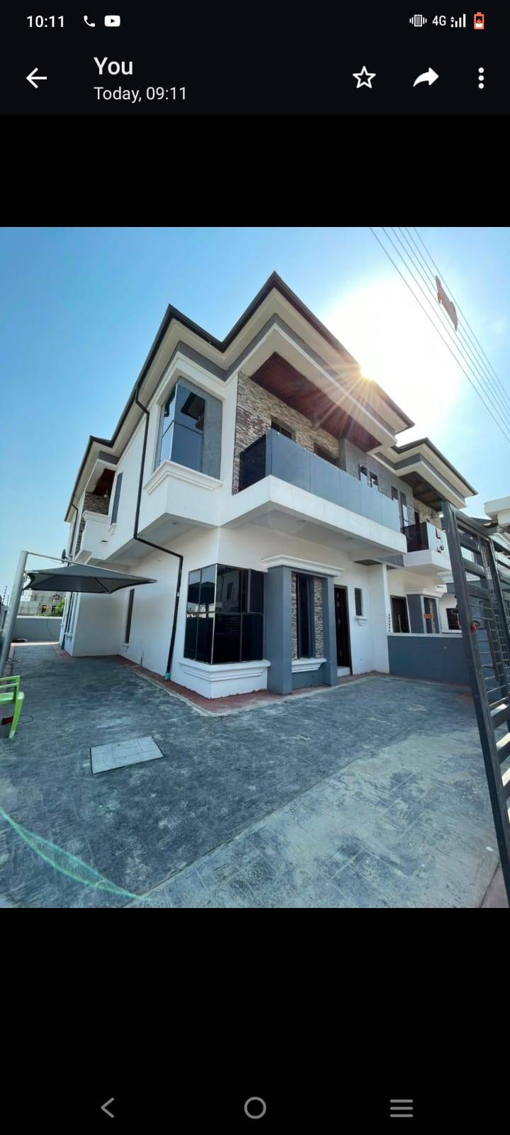 Luxurious and fully furnished 4 bedroom duplex with a room bq. Selling with Tv's, Ac's in all the r...