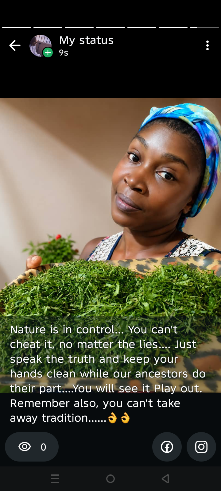 Nature made us well...