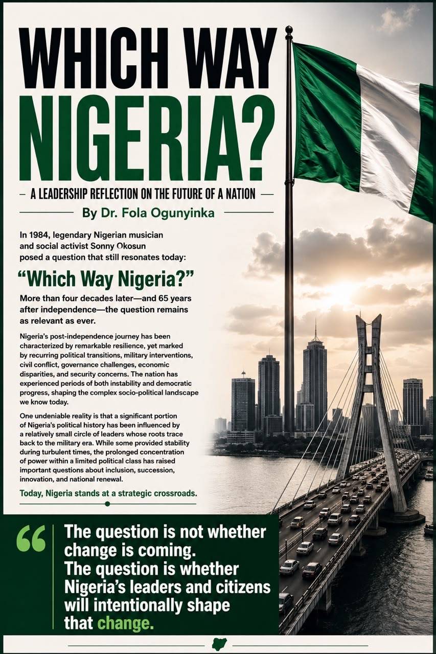 The future of Nigeria is not in preserving old power structures.
It is in nurturing visionary leade...
