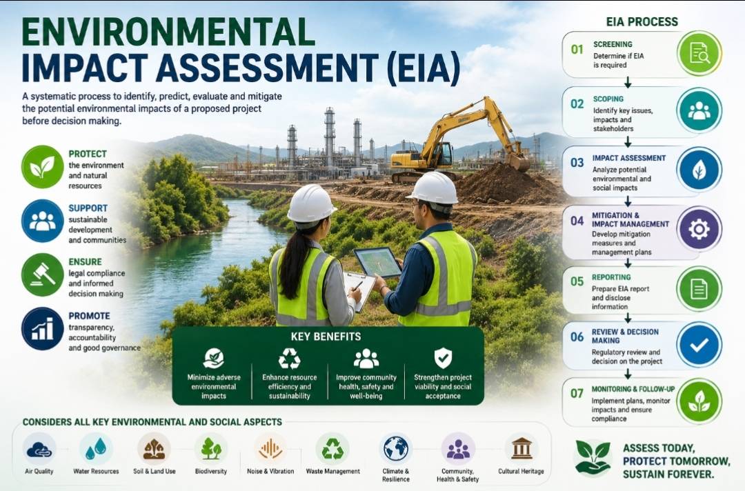 Environmental Impact Assessment (EIA) https://www.udemy.com/course/environmental-impact-assessment...