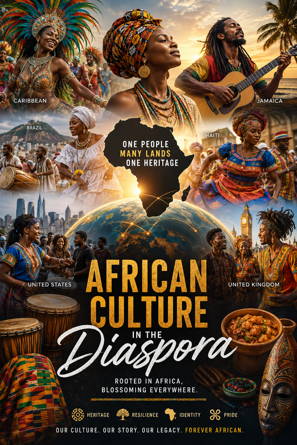 AFRICAN CULTURE IN THE DIASPORA: A HERITAGE THAT REFUSED TO DIE!
Africa's greatest treasure has neve...