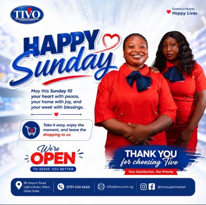 We’re Open to Serve You This Sunday
This Sunday, we celebrate you, our valued customers.
May your...