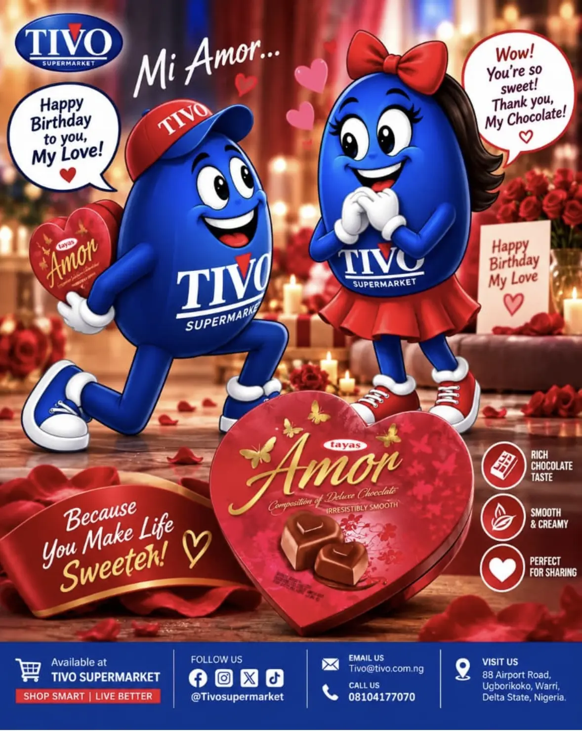 ๐ Visit us: 88 Airport Road, Ugborikoko, Warri
๐ง Tivo@tivo.com.ng | ๐ 08104177070
Follow us: @Tiv...