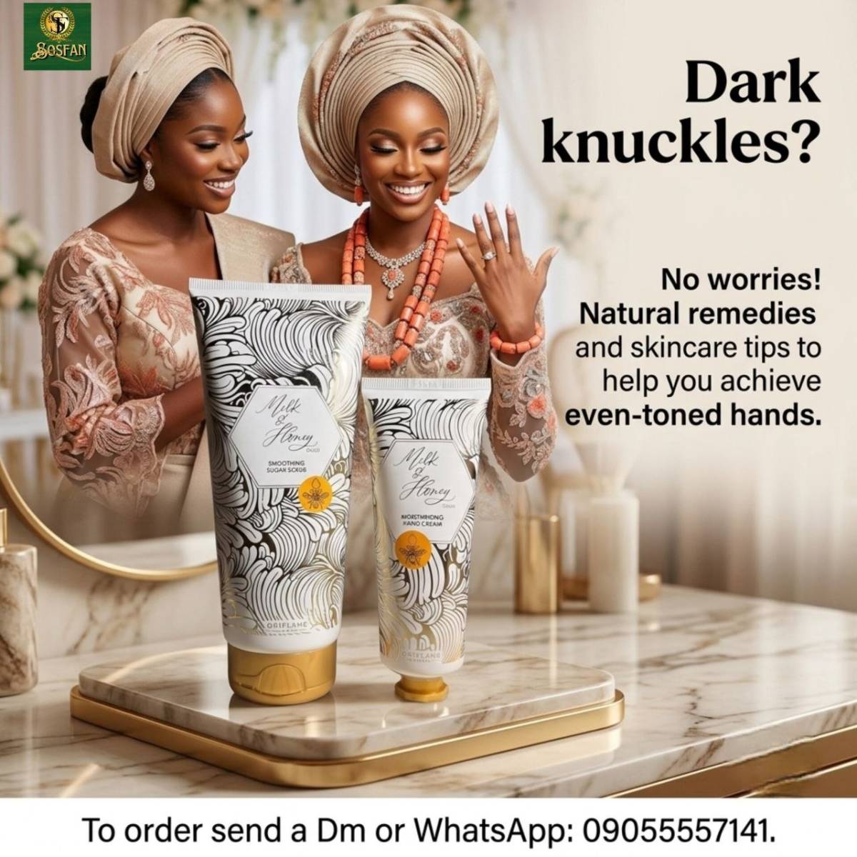 Dark Knuckles? No worries! Here is how to fix them naturally. ๐
The skin on your knuckles is natur...