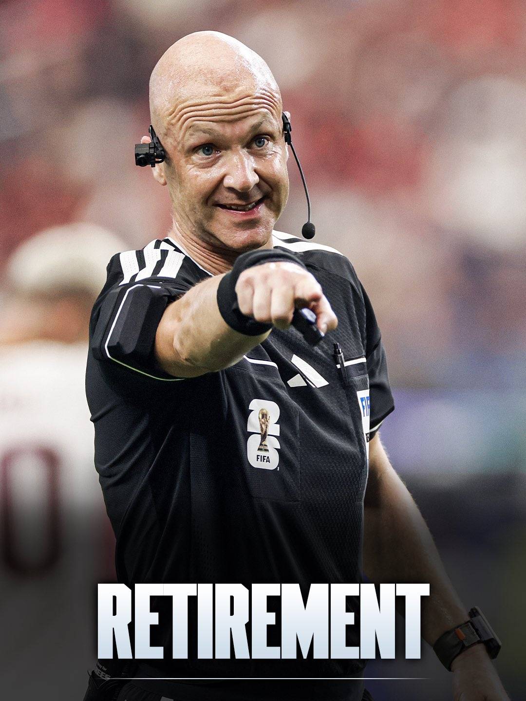 OFFICIAL: Anthony Taylor retires from pro officiating.
“It’s been an immense privilege”.