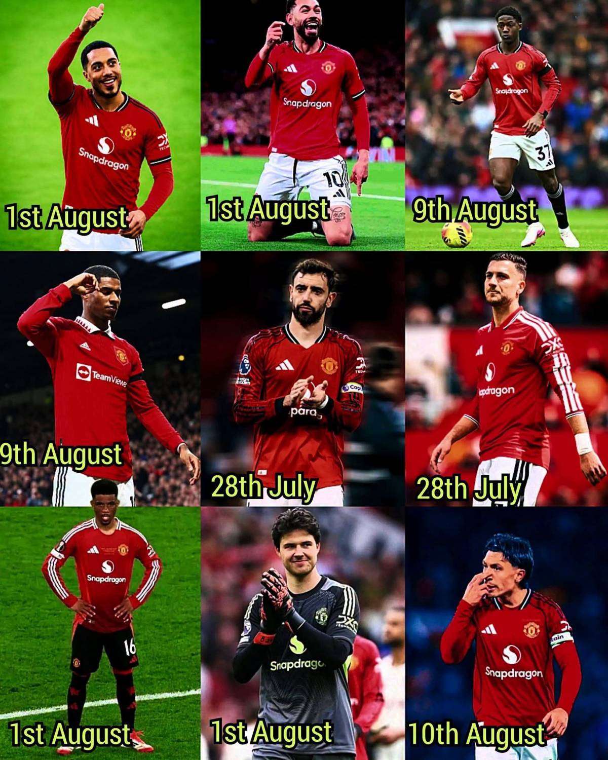 🚨 BREAKING: Man United's World Cup stars and their Potential Return Dates 👇
🇵🇹Portugal [ 28th Jul...