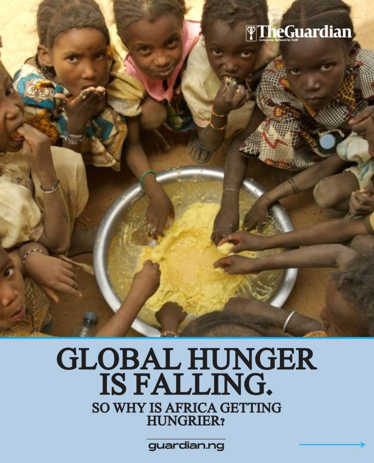 A new United Nations report says Africa is now home to an estimated 309 million hungry people, despi...