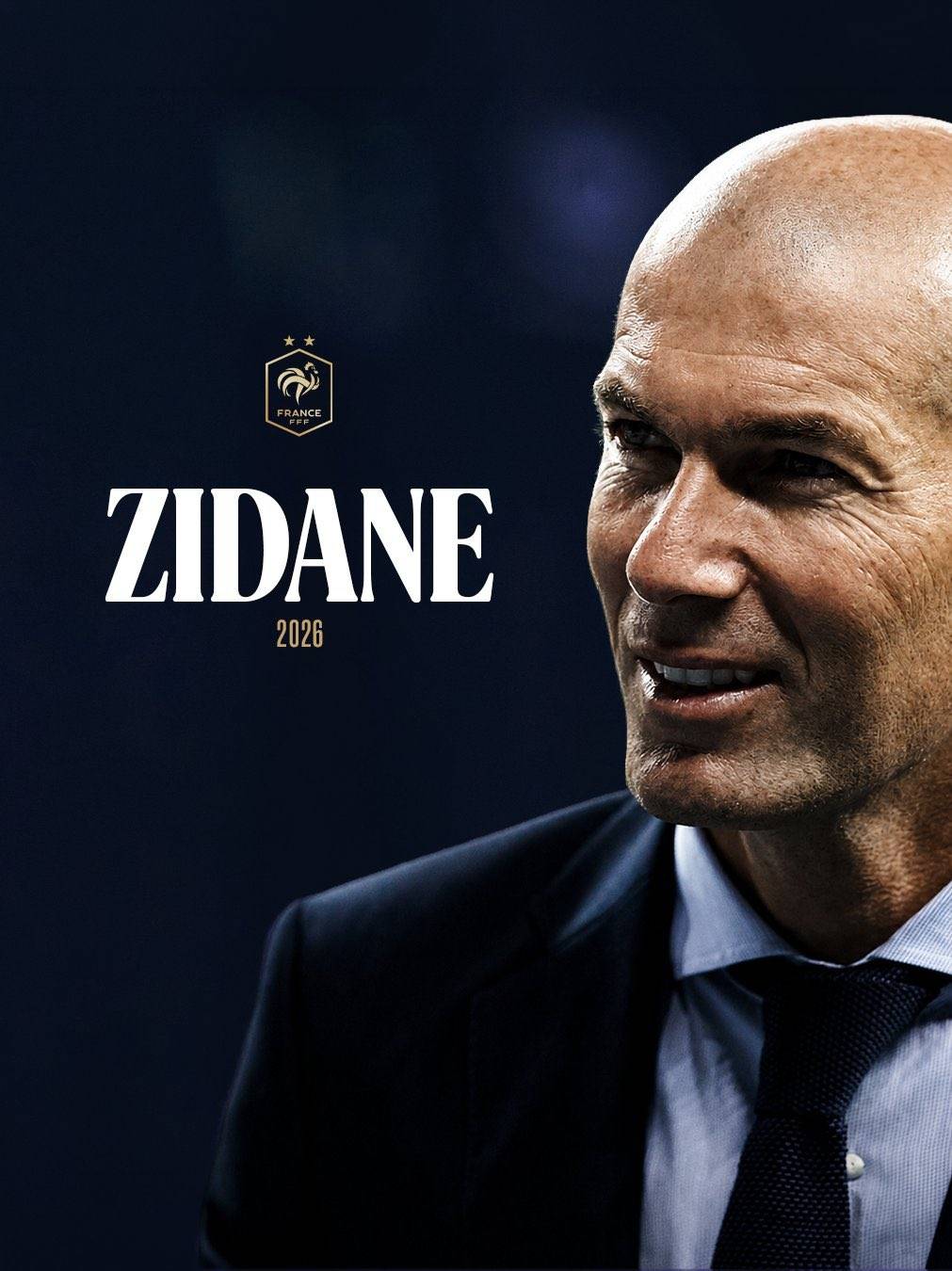 ๐จ๐ซ๐ท OFFICIAL: Zinedine Zidane, new France head coach until World Cup 2030.
Confirmed: Zizou is bac...