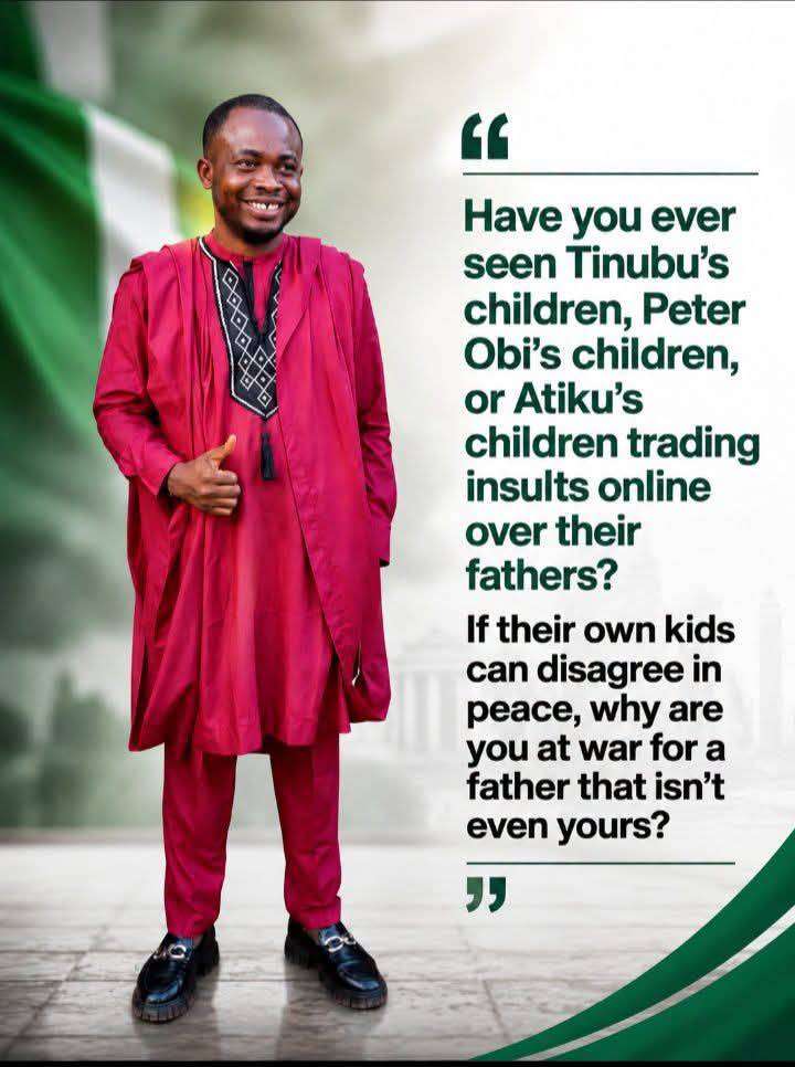POLITICS IS NOT WAR: WHY WE MUST STOP BULLYING EACH OTHER OVER CANDIDATES
Have you ever seen Tinub...