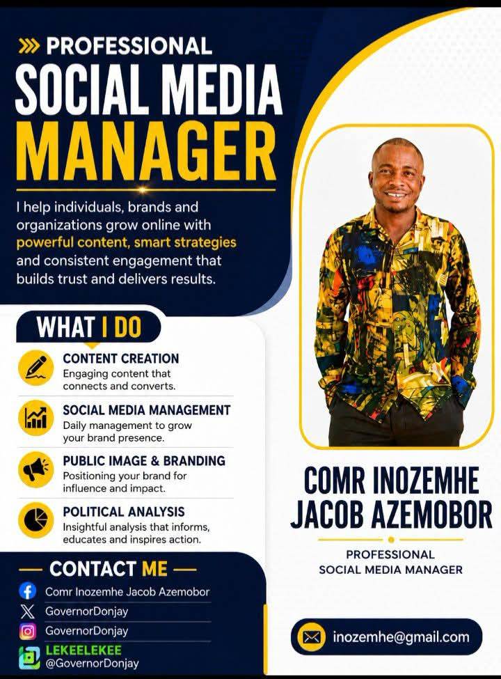 I DON'T JUST GROW SOCIAL MEDIA PAGES, I BUILD INFLUENCE, CREDIBILITY AND TRUST ON SOCIAL MEDIA
In...
